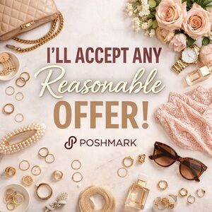 Reasonable offers accepted